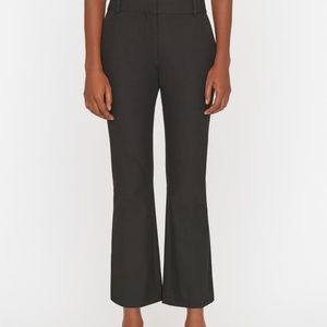 Frame Le Le Crop Mini Boot Trouser Black size 6 NWOT